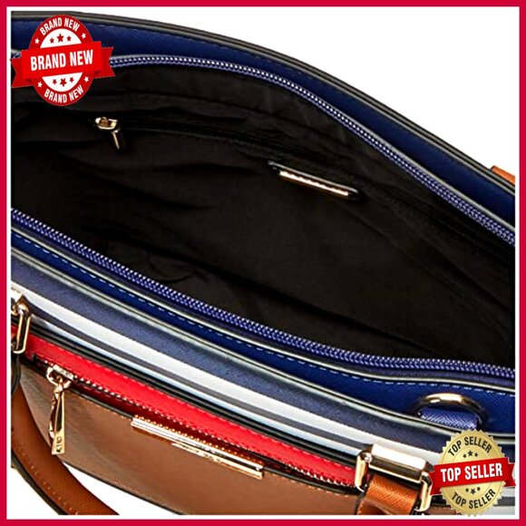 Spacious Medium Tote Bag with Shoulder Strap and Multiple Compartments